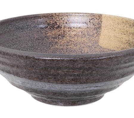 Grote bruine Minoyaki kom - 1500ml - 24 x 8.5cm | Tokyo Design Studio