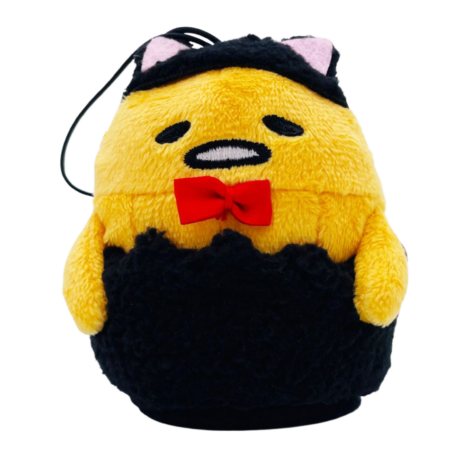 Gudetama Halloween - mini plush black | Sanrio