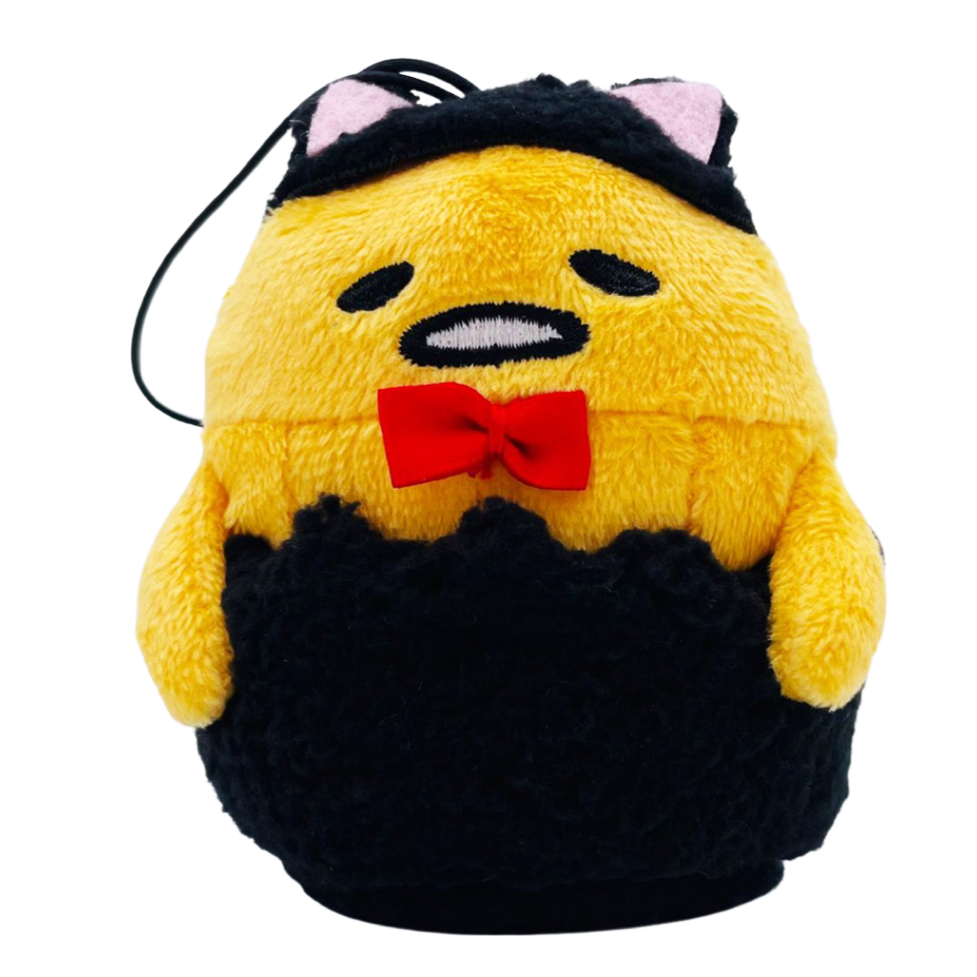 Gudetama Halloween - mini plush black | Sanrio