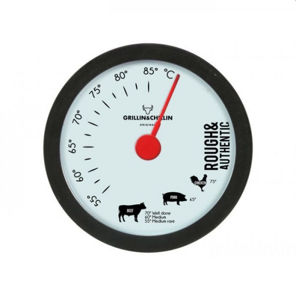 Gusta Barbecue Thermometer 9x13cm | Gusta
