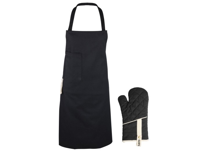 Gusta Giftset Bbq Schort En Ovenwant Katoen | Gusta