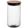 Gusta Glazen Voorraadpot 1000ml Grijs | Gusta