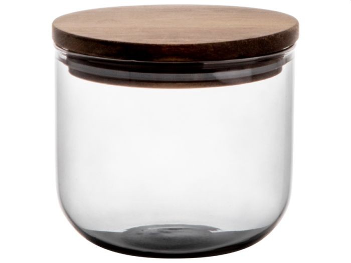 Gusta Glazen Voorraadpot 500ml Grijs | Gusta
