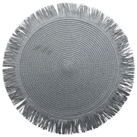 Gusta Placemats 38cm Donkergrijs | Gusta