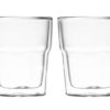 Gusta chantilly espressoglas dubbelwandig 100ml 2-pack | Gusta
