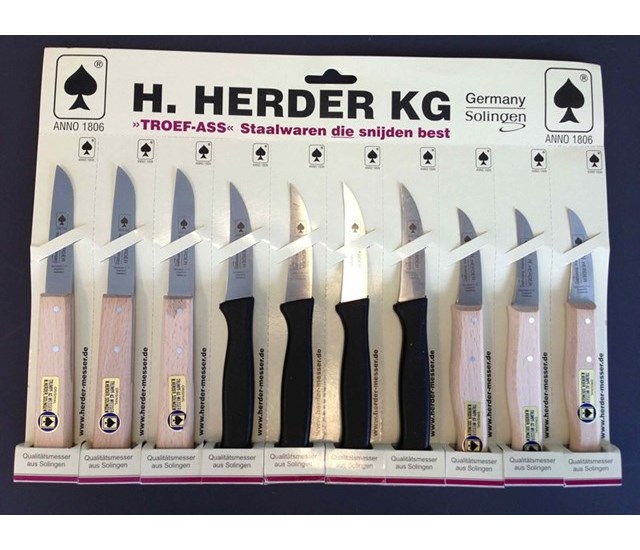 H.Herder Schilmesjes rvs assortiment | Herder