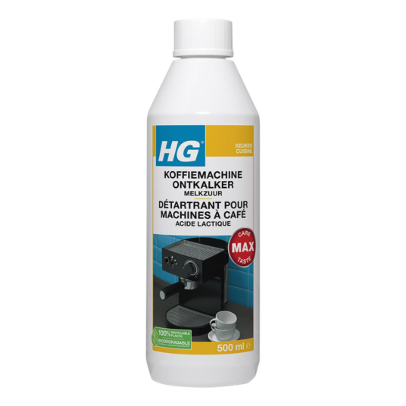 HG koffiemachine ontkalker melkzuur | HG