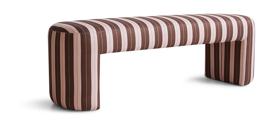 HKliving Bankje Lobby 140cm