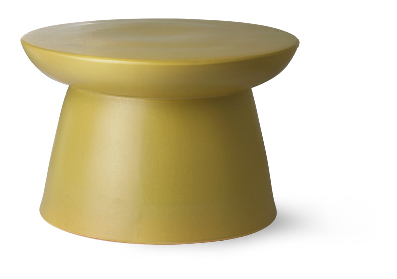 HKliving Bijzettafel Earthenware Keramiek