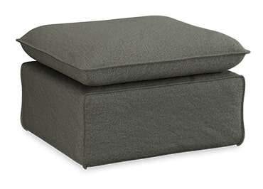 HKliving Hocker Nomad Wander stof - Legergroen | HKLIVING