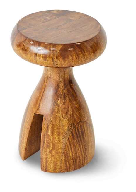 HKliving Krukje / Bijzettafel Chestnut Mangohout