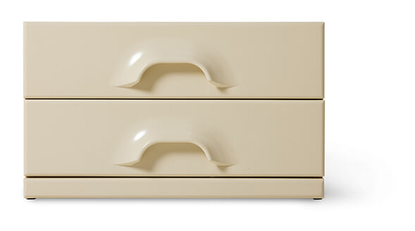 HKliving Ladekast Chest 2 lades - Crème | HKLIVING