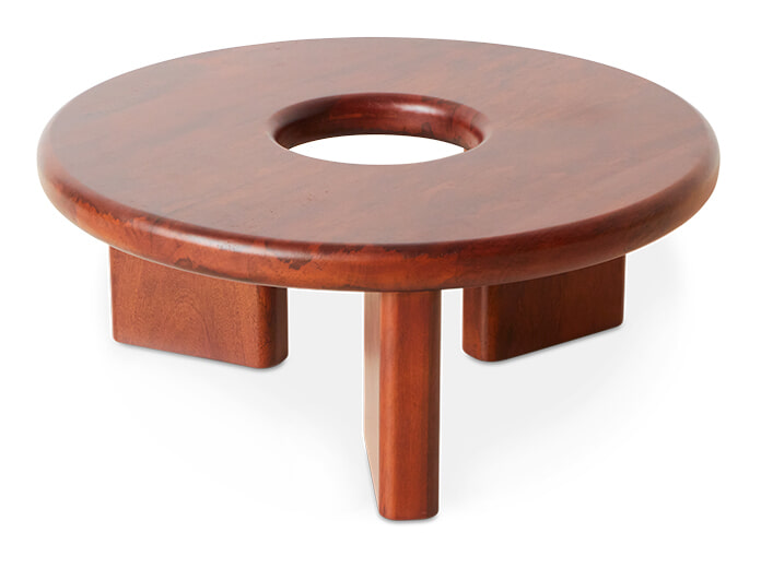 HKliving Ronde Salontafel Conversation Mangohout