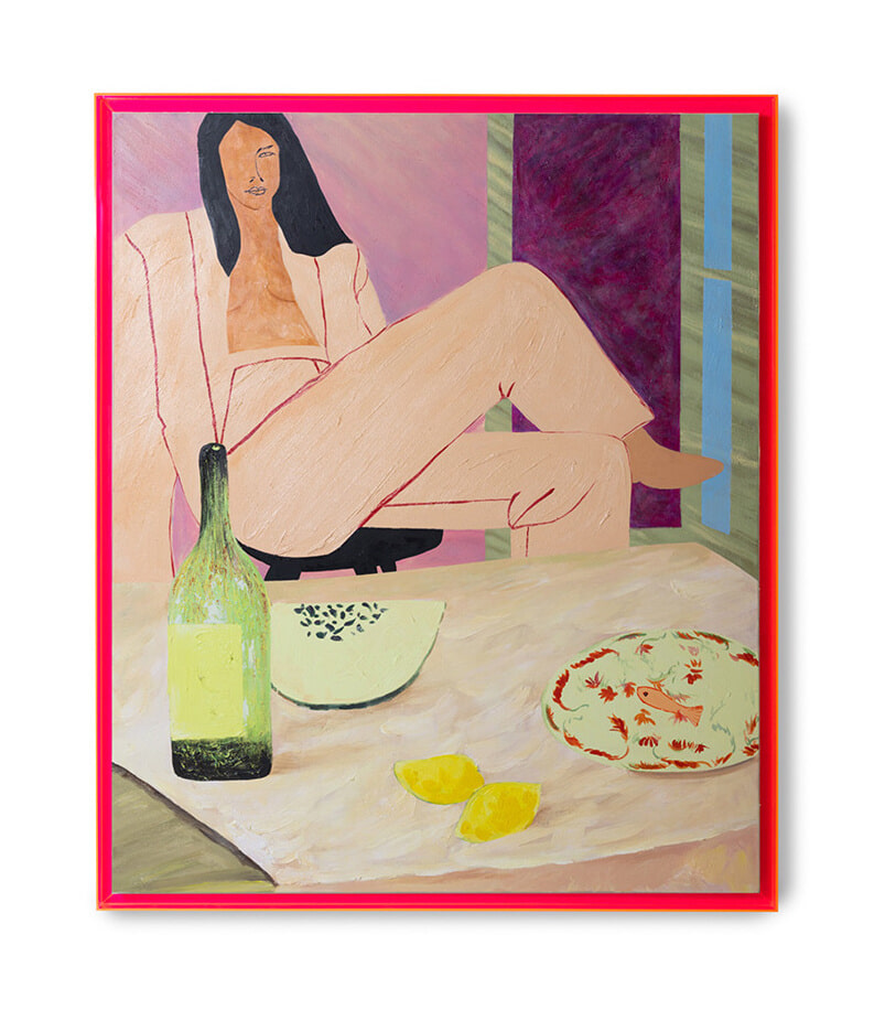 HKliving Schilderij Get your groove on 152 x 127cm - ROZE | HKLIVING