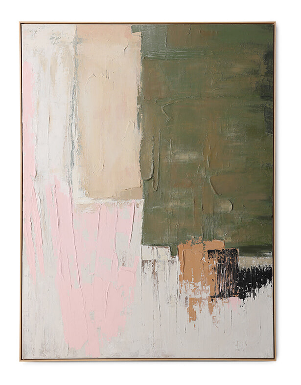 HKliving Schilderij Nomad 163 x 123cm - Meerkleurig | HKLIVING