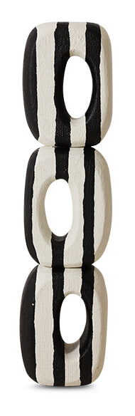 HKliving Sculptuur Monochrome Gevlochten palm