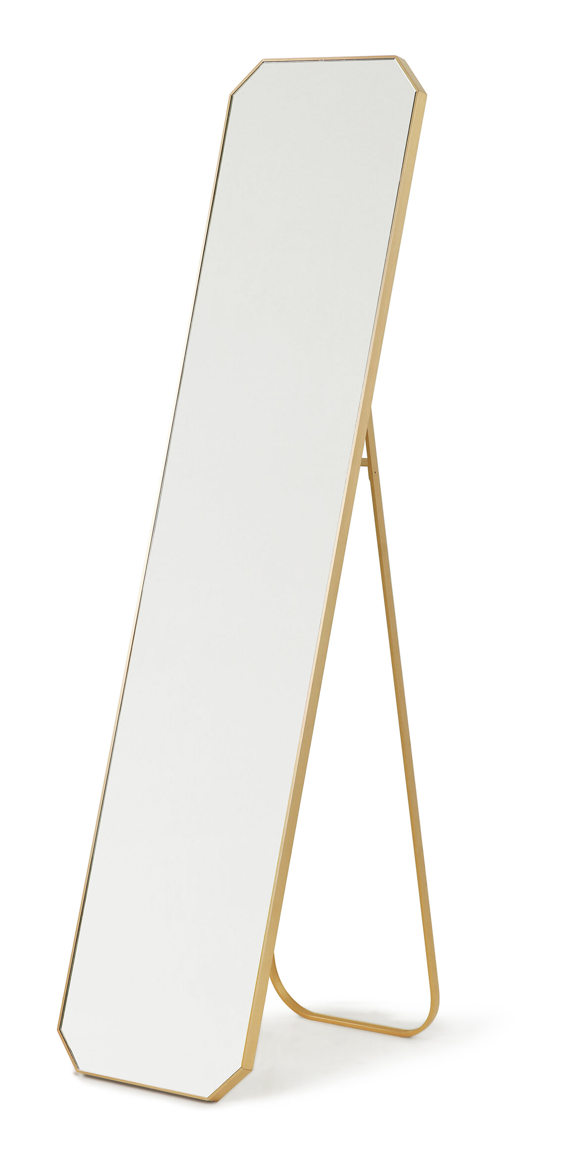 HKliving Staande Spiegel Floor 175 x 41cm - Brass - Passpiegel | HKLIVING