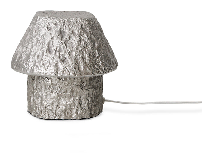 HKliving Tafellamp Artefact 20cm - Zilver | HKLIVING