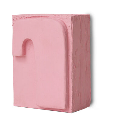 HKliving Wandobject Crave 16 x 12cm - Roze | HKLIVING