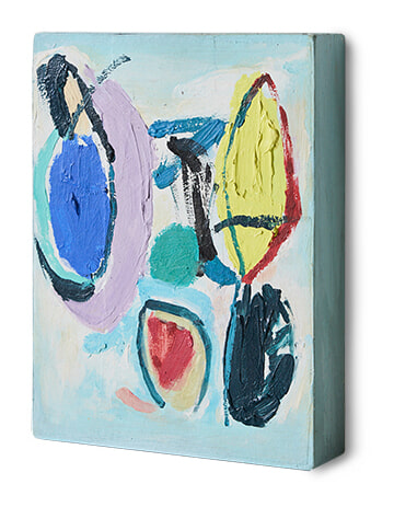 HKliving Wandobject Creative Zone 26 x 19cm - Meerkleurig | HKLIVING