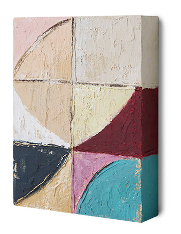 HKliving Wandobject Palette 26 x 20cm - Multicolor | HKLIVING