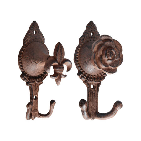 Haakje Franse lelie en roos / Esschert Design | Esschert Design