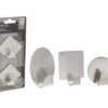 Haakjes zelfklevend Rvs 2 stuks | Storage Solutions
