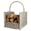 Haardblokkenmand grijs / Esschert Design | Esschert Design