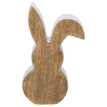 Haas Hout Wit 25 Cm |