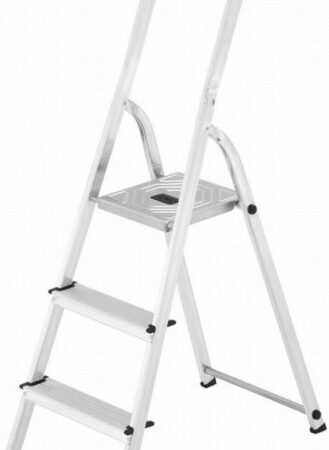 Hailo Trapladder L40 3 Treden Aluminium 125 Cm | Hailo