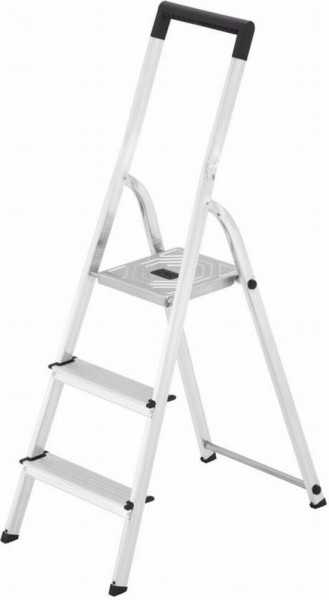 Hailo Trapladder L40 3 Treden Aluminium 125 Cm | Hailo