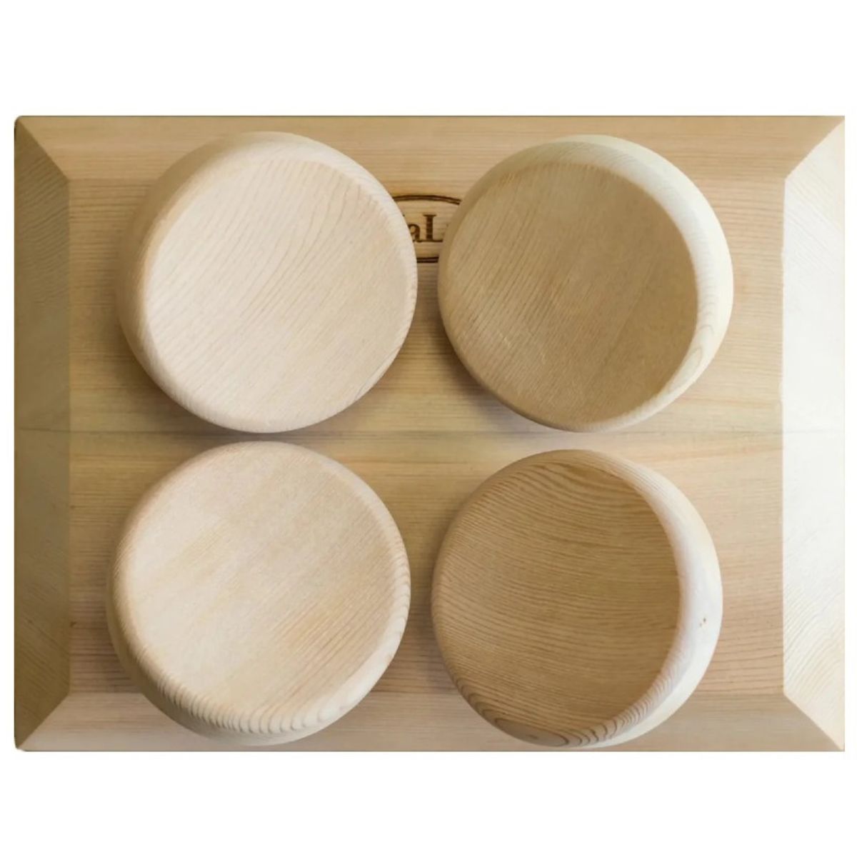 Halu ergonomische hoofdsteun voor Sauna - Rechthoek - Red Cedar | Halu