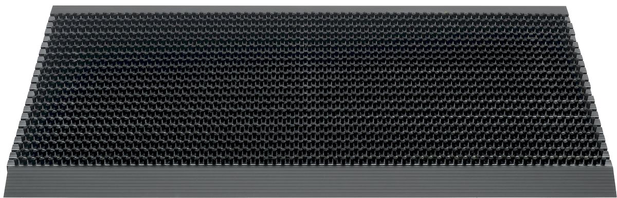 Hamat Outline deurmat buiten - Pure black - 50 x 80 cm | Hamat