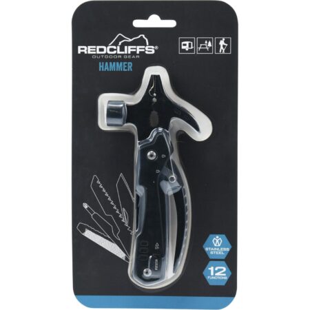 Hamer 12 functies 15cm zwart | Redcliffs