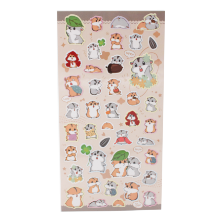 Hamster Nekoni Stickers | -