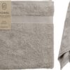 Handdoek 50X100Cm Licht Grijs |