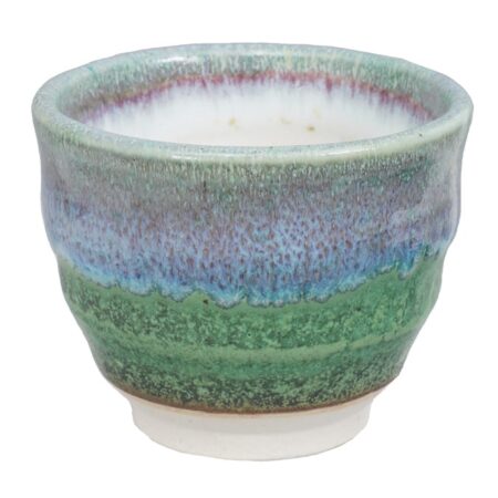 Handgemaakt Keramiek Kopje - Groen - 8.5 x 6.9 cm | Tokyo Design Studio