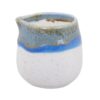 Handgemaakt Schenkbakje uit Japan - Wit met Blauw en Groen | Tokyo Design Studio