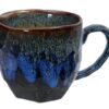 Handgemaakte Mok - Zwart/Blauw Gradient - 300ml 8.5x8cm | Tokyo Design Studio