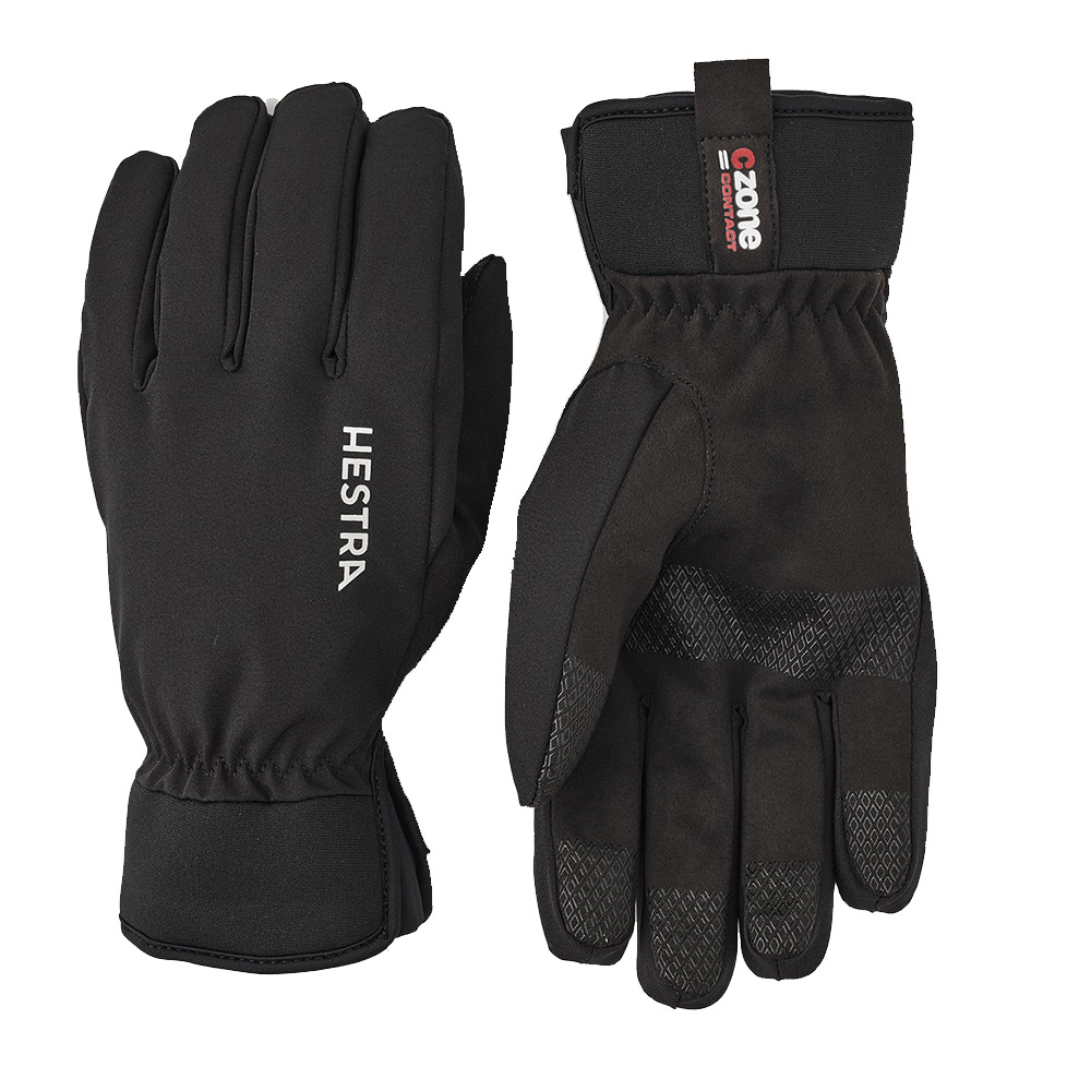 Handschoen Czone Contact Glove black | Hestra