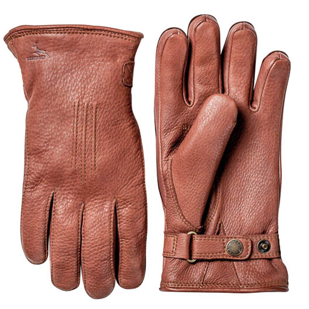 Handschoen Deerskin Lambskin Chestnut | Hestra
