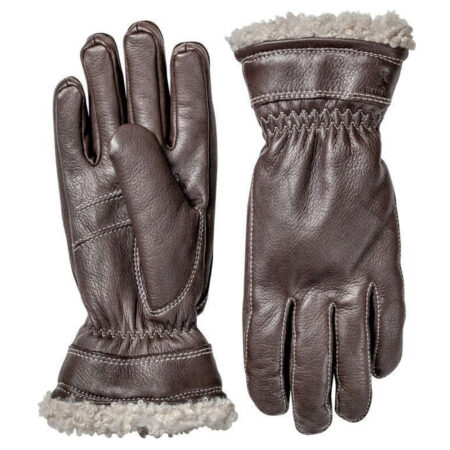 Handschoen Deerskin Primaloft Bruin | Hestra