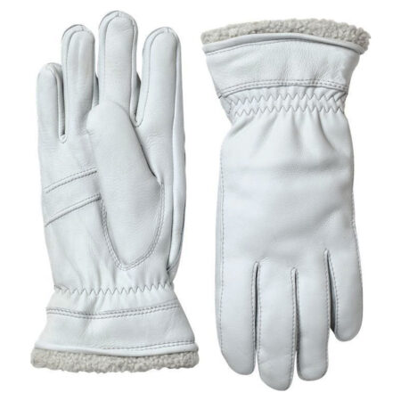 Handschoen Deerskin Primaloft Wit | Hestra