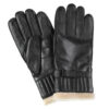 Handschoen Leather Utility Gloves Black | Barbour