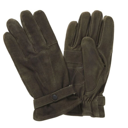 Handschoen Leder Thinsulate olive | Barbour