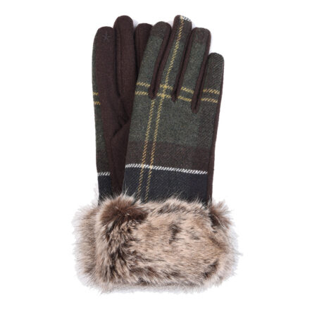 Handschoen Ridley Classic tartan | Barbour