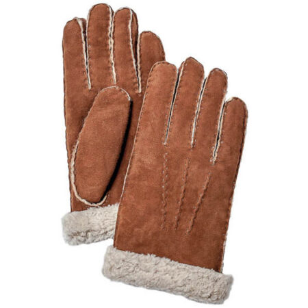 Handschoen Sheepskin Glove Men Bruin | Hestra