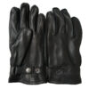 Handschoen deerskin wool terry black | Hestra