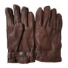 Handschoen deerskin wool terry chestnut | Hestra