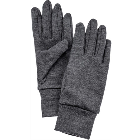 Handschoen heavy merino grijs | Hestra
